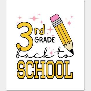 Third Grade Back to School Posters and Art